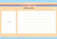 Blank Drivers License Template (Teacher Made) throughout Blank Drivers License Template