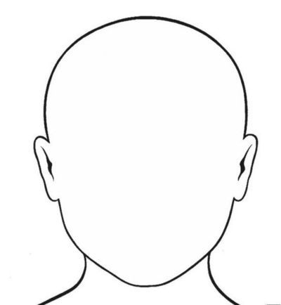 Blank Face Template-This Can Be Used On A Felt Page In A pertaining to Blank Face Template Preschool
