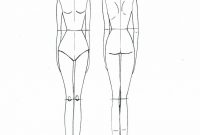 Blank Fashion Design Models In 2020 | Fashion Illustration throughout Blank Model Sketch Template