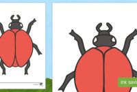 Blank Ladybird Template Activity – Maths Resources pertaining to Blank Ladybug Template