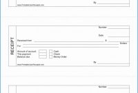 Blank Money Order Template with Blank Money Order Template