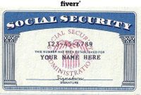 Blank Social Security Card Template Download Certificate for Blank Social Security Card Template