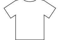 Blank T Shirt Templates | T Shirt Design Template, Shirt for Blank Tshirt Template Pdf