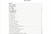 Blank Table Of Contents Template For Kids inside Blank Table Of Contents Template Pdf