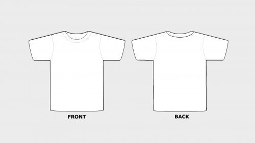 Blank Tshirt Template Printable In Hd | T Shirt Design in Printable Blank Tshirt Template