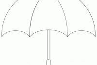 Blank Umbrella Template (2 In 2020 | Umbrella, Umbrella in Blank Umbrella Template