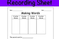 Blank Word Sort Template Worksheets & Teaching Resources | Tpt intended for Words Their Way Blank Sort Template