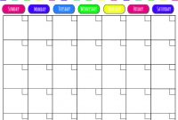Blank+Month+At+A+Glance+Printable+Calendar | Calendar pertaining to Month At A Glance Blank Calendar Template