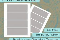 Bubble Bottle Label – Digital Layered Collage Sheet Template: 6.5" X 2.25" for Bubble Bottle Label Template