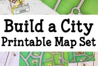 Build A City Map – Printable Geography Set | Geography pertaining to Blank City Map Template