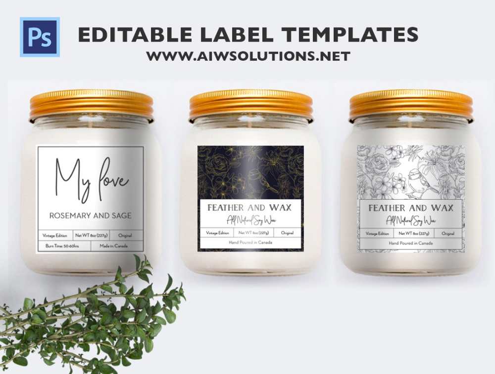 Candle Label Template Id Aiwsolutions With Chutney Label pertaining to Chutney Label Templates
