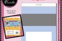 Candy Bar Wrapper – Gift Or Party Favor Template (1.55 Oz)Boop  Printables with Candy Bar Label Template