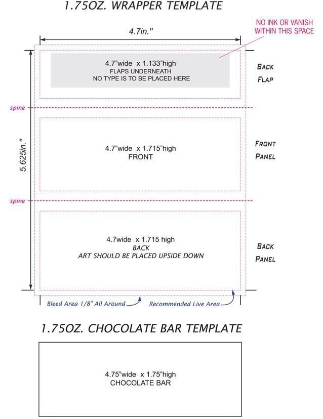 Candy Bar Wrappers Template - Google Search | Baby Shower for Blank Candy Bar Wrapper Template For Word