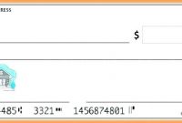 Check Out | Blank Check, Template Printable, Templates throughout Customizable Blank Check Template