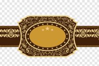 Cigar Band Tobacco Brand, Others, Template, Label Png | Pngegg inside Cigar Label Template