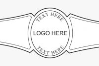 Cigar Label Template Custom Cigar Band Template – Your Logo throughout Cigar Label Template