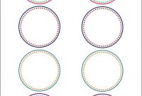 Circle Label Template – Printable Label Templates for 2 Inch Round Label Template