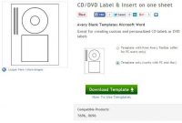 Create Your Own Cd And Dvd Labels Using Free Ms Word Templates intended for Cd Label Template Word 2010