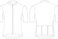 Custom Blank Cycling Jersey Design Template – Cyclingbox for Blank Cycling Jersey Template