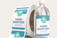 Custom Labels in Hand Sanitizer Label Template