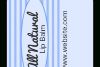 Customizable Lip Balm Label Printables. Free Download. | Lip regarding Free Chapstick Label Template