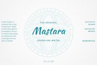 Customize 126+ Water Bottle Labels Templates Online – Canva throughout Mineral Water Label Template