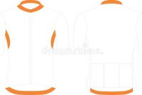 Cycling Short Sleeve Jersey Custom Design Blank Template with Blank Cycling Jersey Template
