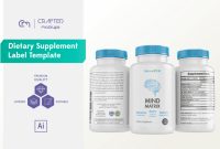 Dietary Supplement Label Template (115627) | Other | Design Bundles with Dietary Supplement Label Template