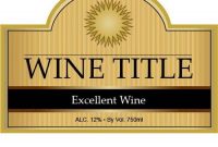 Editable Label .pdf Great For Making Custom Wine Bottle pertaining to Wine Label Template Word