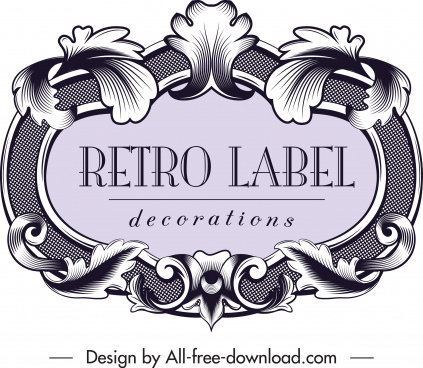 Editable Vintage Label Template Free Vector Download (34,178 inside Antique Labels Template