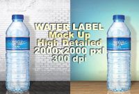 Elegant Labels For Water Bottles Template In 2020 | Bottle with regard to Mineral Water Label Template