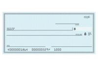 Fill This Out. Its A Cheque From The Abundant Universe with Editable Blank Check Template