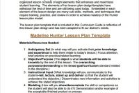 Free 11+ Sample Madeline Hunter Lesson Plan Templates In Pdf in Madeline Hunter Lesson Plan Blank Template