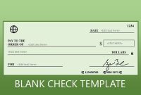 Free Blank Check Template For Powerpoint – Free Powerpoint within Editable Blank Check Template