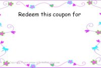 Free Blank Coupon Cliparts, Download Free Clip Art, Free for Blank Coupon Template Printable