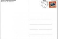 Free Blank Postcard Template For Word (6 Di 2020 intended for Free Blank Postcard Template For Word