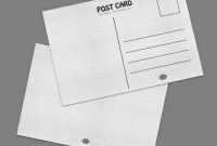 Free Blank Printable Postcard Template – Word (Doc) | Psd inside Free Blank Postcard Template For Word