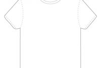 Free Blank T-Shirt Outline, Download Free Clip Art, Free inside Blank T Shirt Outline Template