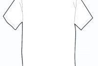 Free Blank T-Shirt Outline, Download Free Clip Art, Free throughout Blank T Shirt Outline Template