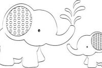 Free Digi Stamps. | Elephant Applique, Elephant Template with regard to Blank Elephant Template