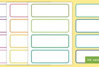 Free! – 👉 Editable Tray & Drawer Labels | Primary Classroom with Free Name Label Templates