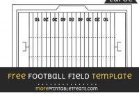 Free Football Field Template – Large | Football Field with regard to Blank Football Field Template