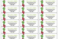 Free Holiday Address Labels Free For You Free Christmas intended for Christmas Return Address Labels Template