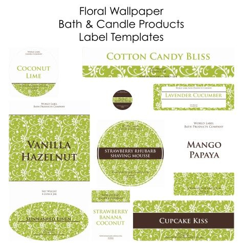 Free Label Templates, The File Is Big, But The Possibilities within Free Printable Soap Label Templates
