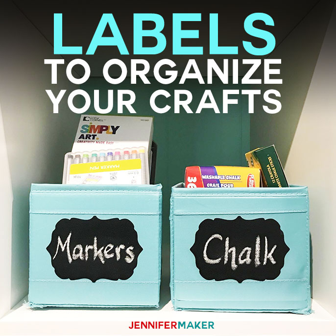 Free Label Templates To Organize Your Craft Room - Jennifer with Craft Label Templates