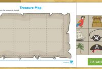 Free! – Pirate Treasure Map | Blank Template | Primary Resource intended for Blank Pirate Map Template