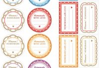 Free Printable} Canning Labels | Mason Jars Labels, Canning with regard to Canning Labels Template Free