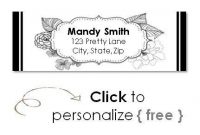 Free Return Address Labels with regard to Template For Return Address Labels Free