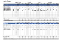 Free Schedules For Excel | Daily Schedules | Weekly Schedules intended for Blank Monthly Work Schedule Template