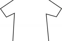 Free T-Shirt Template~ Students Decorate Their T-Shirt With throughout Printable Blank Tshirt Template